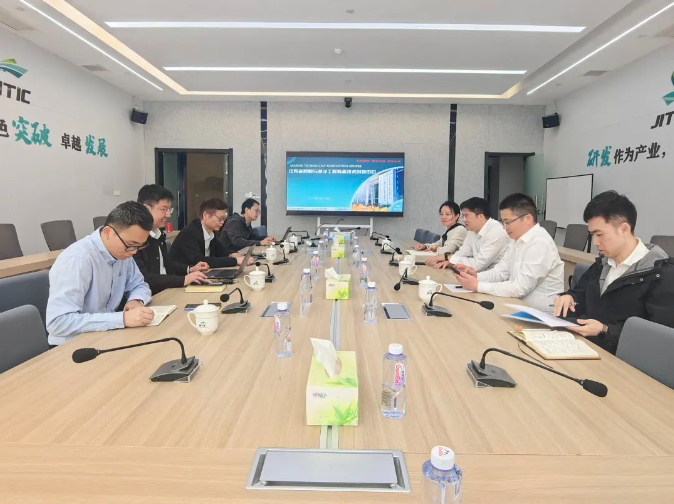 通州湾示范区领导到访省船舶海工中心